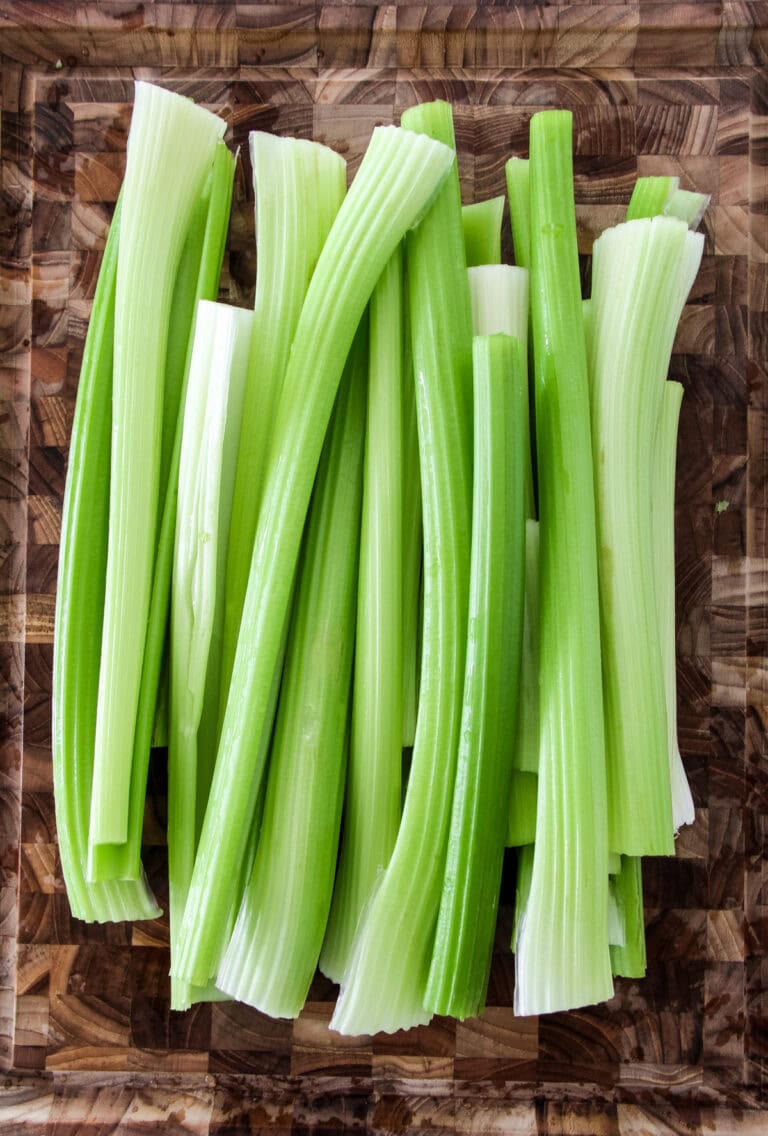 Reducing Food Waste: Freezing Celery